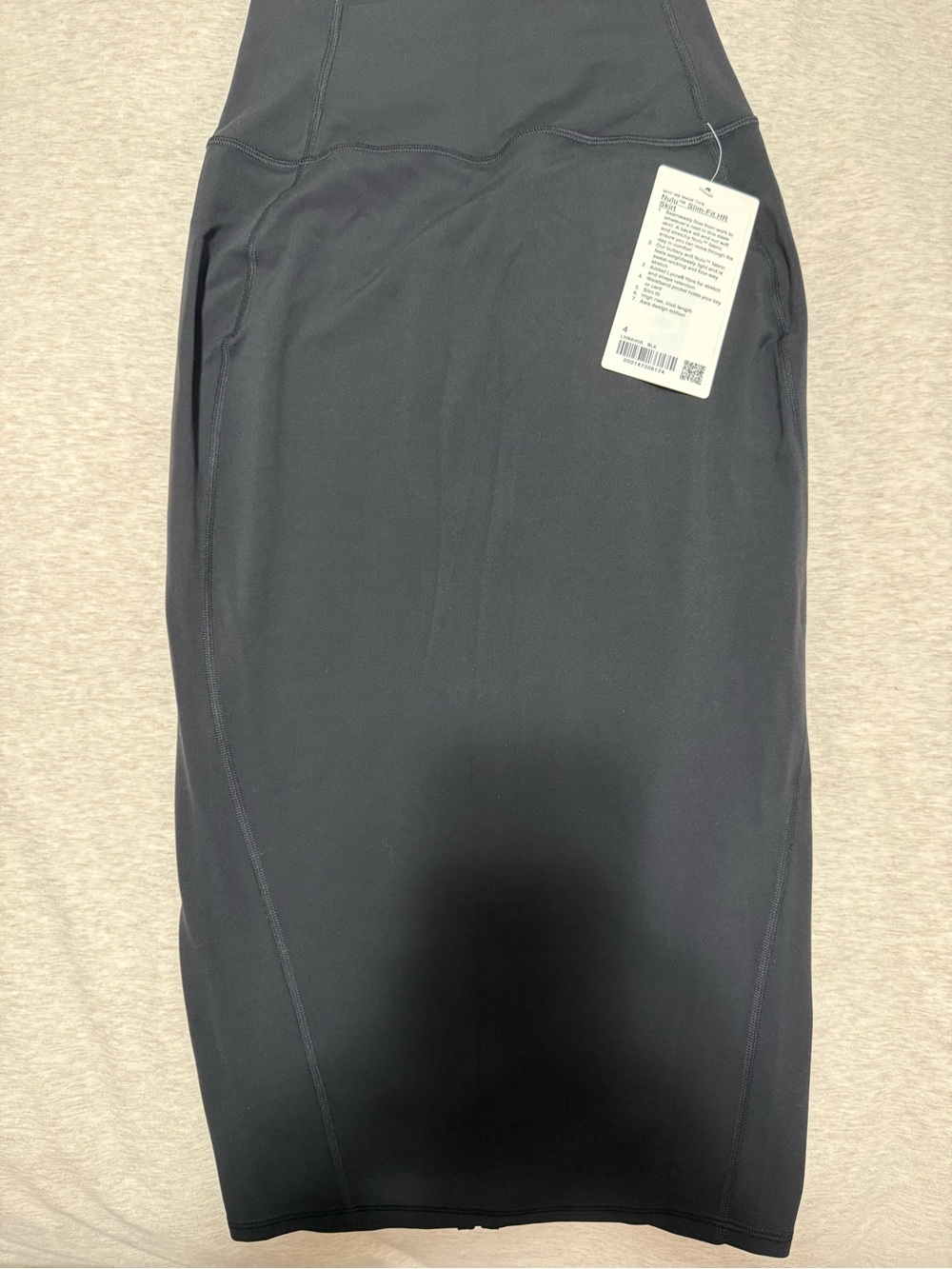 lululemon athletica Black High-Rise Pencil Skirt